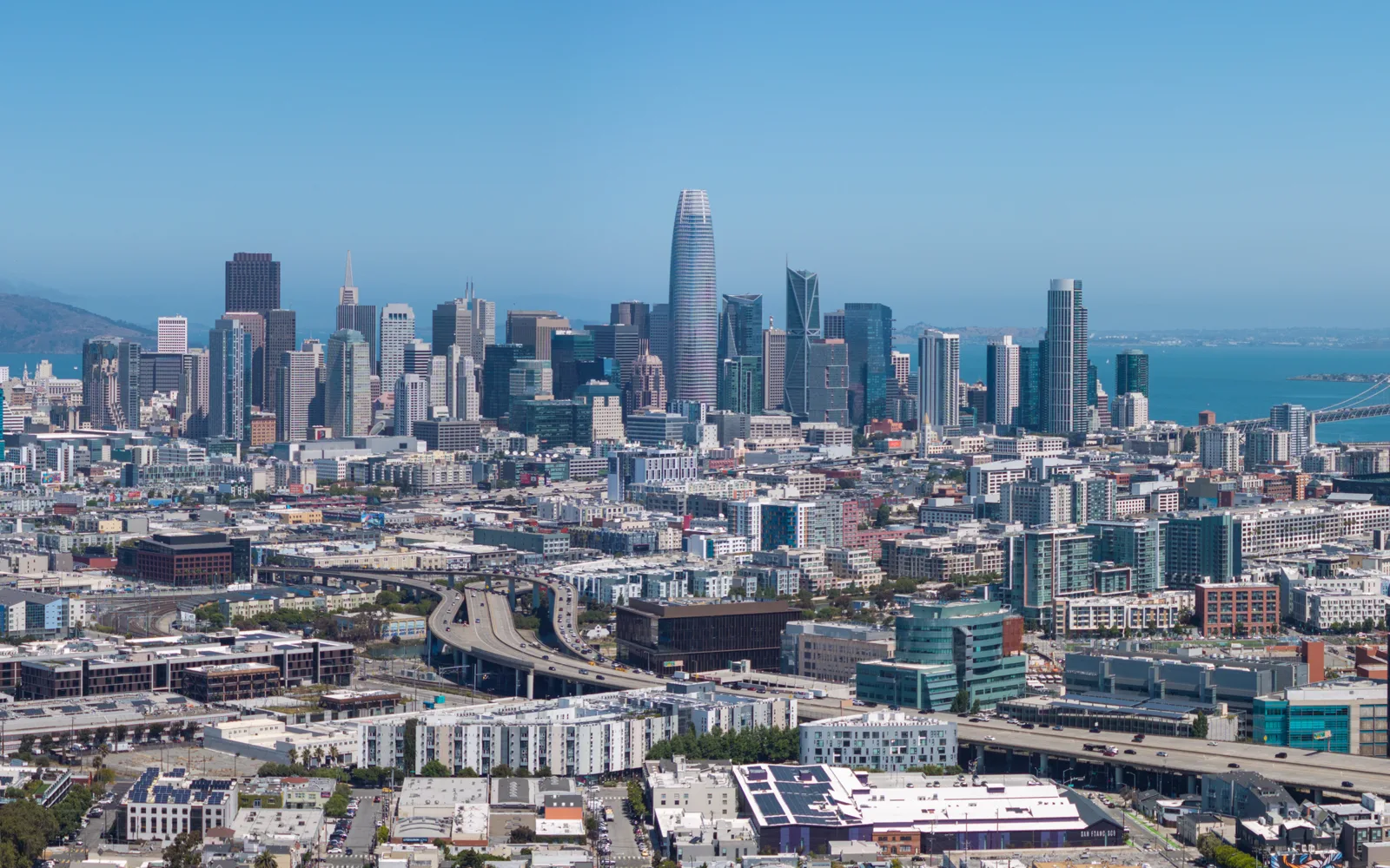 San Francisco - San Francisco Downtown Aerial, August 2025
